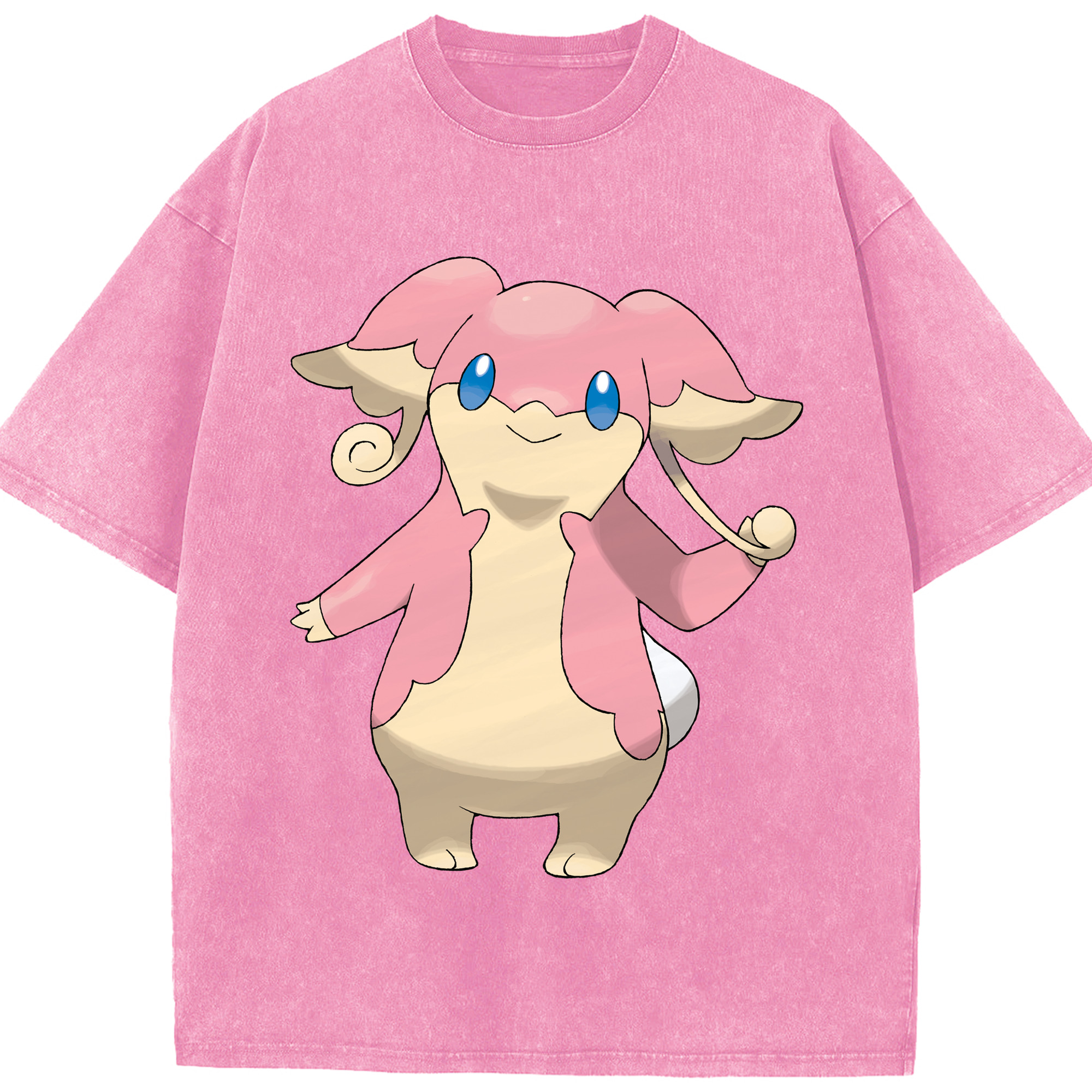 （画像用） ポケットモンスター Pokémon 綿100% ヴィンテージ風 半袖Tシャツ（フロントプリント）